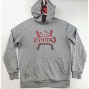 Hooey Hoodie Mens Small Gray Long Sleeve Casual Drawstring